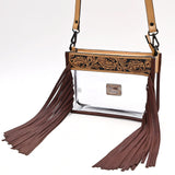 American Darling Crossbody Beautifully Hand Tooled Genuine Leather women bag western handbag purse