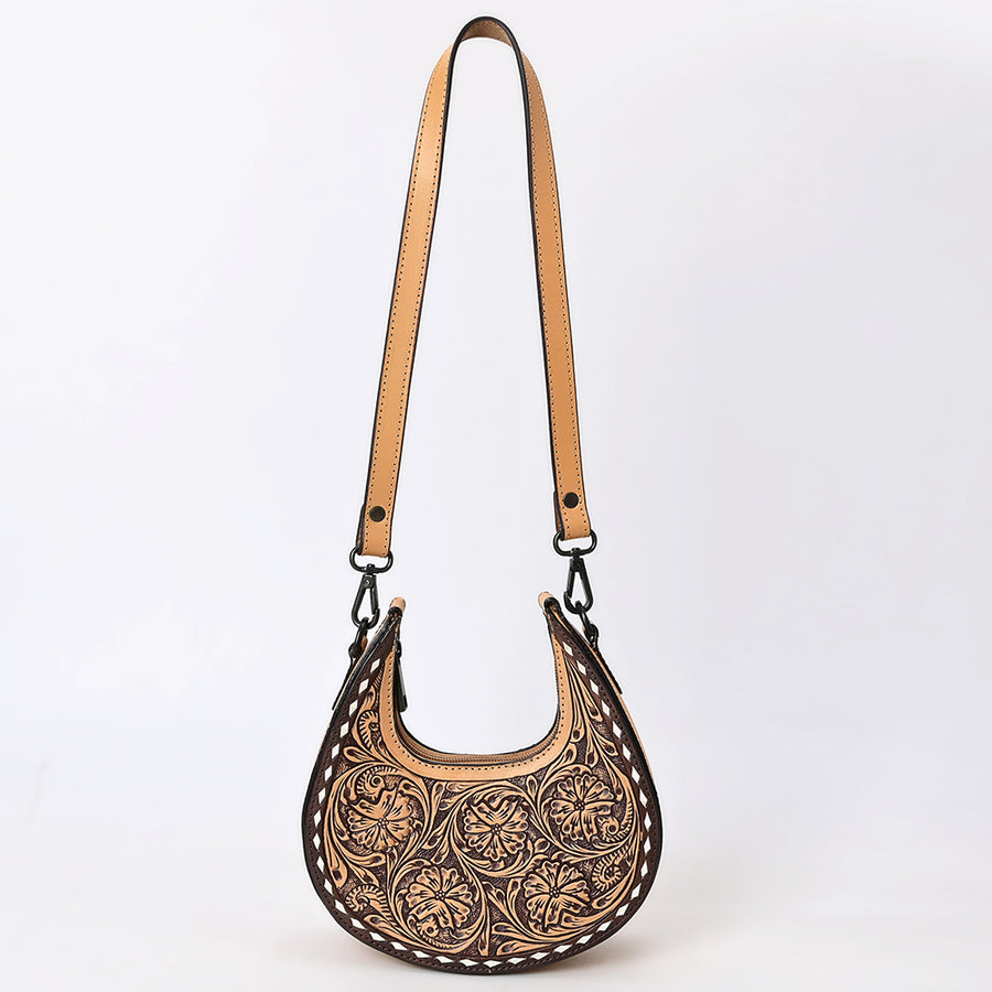 American Darling Wallet Beautifully Hand Tooled Genuine Leather Women Bag Western Handbag Purse | Crossbody Bags