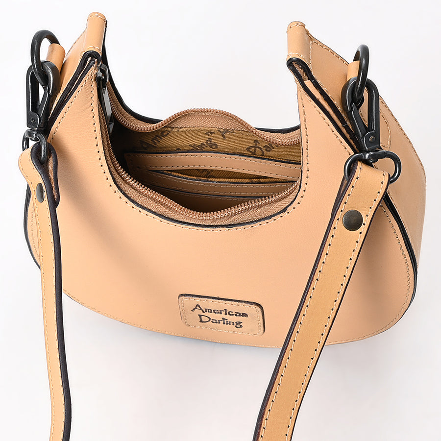 American Darling Wallet Beautifully Hand Tooled Genuine Leather Women Bag Western Handbag Purse | Crossbody Bags