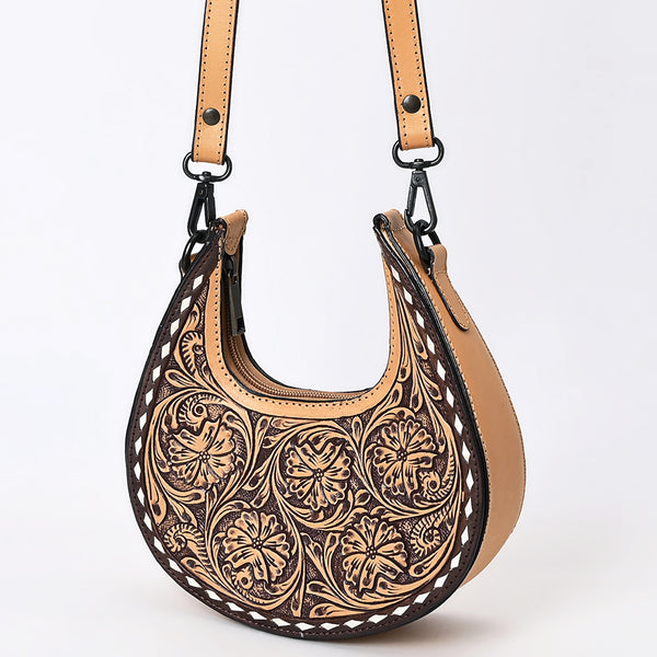 American Darling Wallet Beautifully Hand Tooled Genuine Leather Women Bag Western Handbag Purse | Crossbody Bags - Uhorse