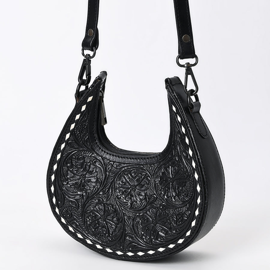 American Darling Wallet Beautifully Hand Tooled Genuine Leather Women Bag Western Handbag Purse | Crossbody Bags - Uhorse