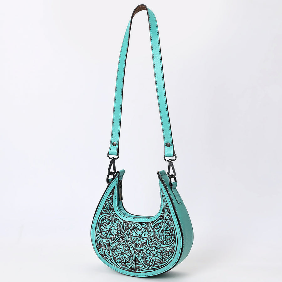 American Darling Wallet Beautifully Hand Tooled Genuine Leather Women Bag Western Handbag Purse | Crossbody Bags