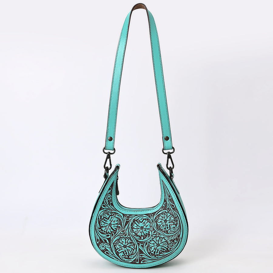 American Darling Wallet Beautifully Hand Tooled Genuine Leather Women Bag Western Handbag Purse | Crossbody Bags