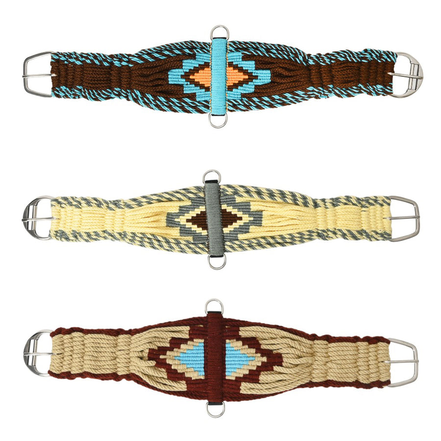 HILASON 36" Western Horse Wool Rope Girth | Cinch Strap for Horses Back Saddle