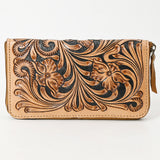 American Darling Wristlet Beautifully Hand Tooled Genuine Leather women bag western handbag purse