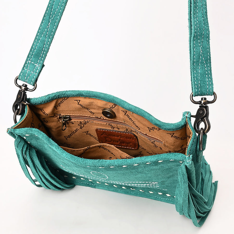 American Darling Cross Body Full Grain Genuine Leather Women Bag Western Handbag Purse | Crossbody for Cute
