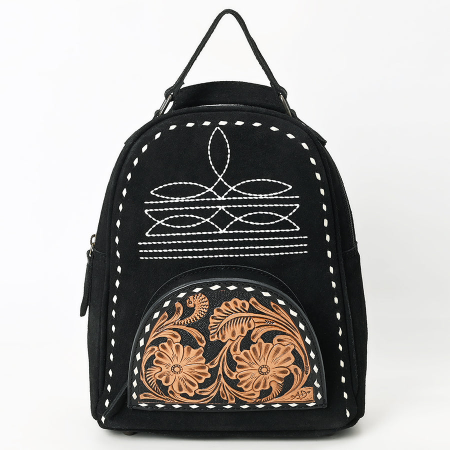 American Darling Backpack Hand Tooled Genuine Leather Women's Bag Western Handbag Purse | for Women Cute