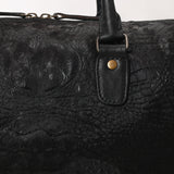 American Darling Adbg1562C Duffel Crocodile Embossed Genuine Leather Women Bag Western Handbag Purse