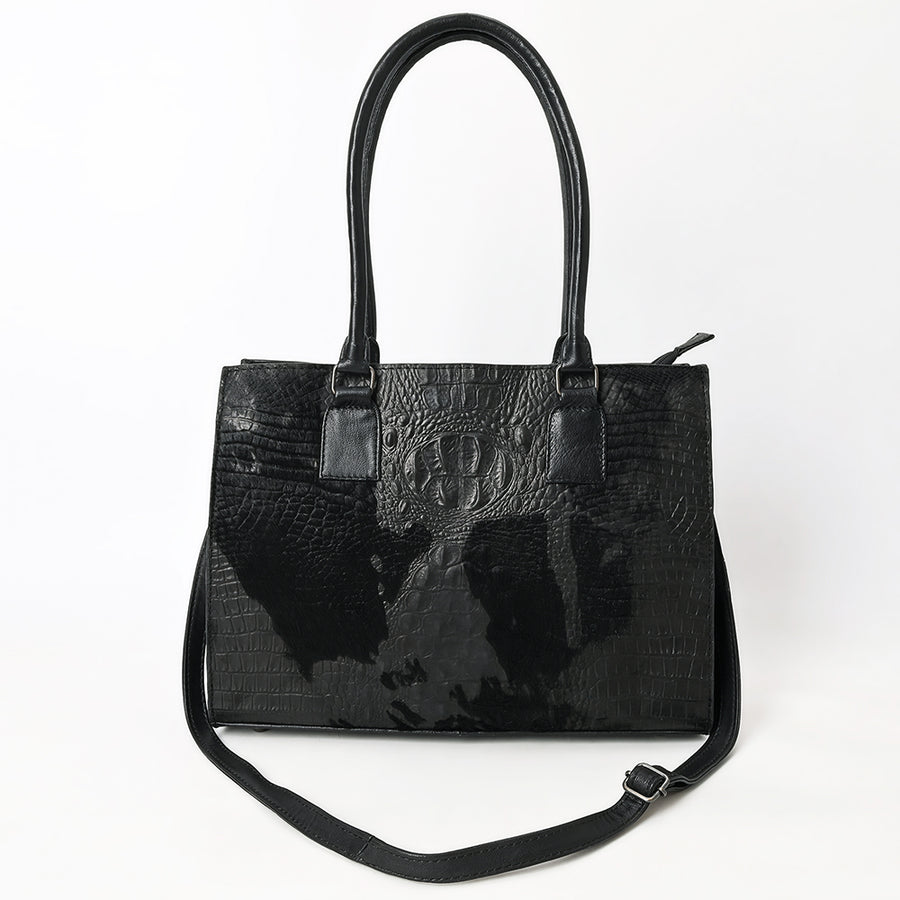 American Darling Tote Crocodile Embossed Genuine Leather Women Bag Western Handbag Purse | Travel Bags College Casual