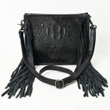 American Darling Cross Body I Crocodile Embossed Genuine Leather Women Bag Western Handbag Purse