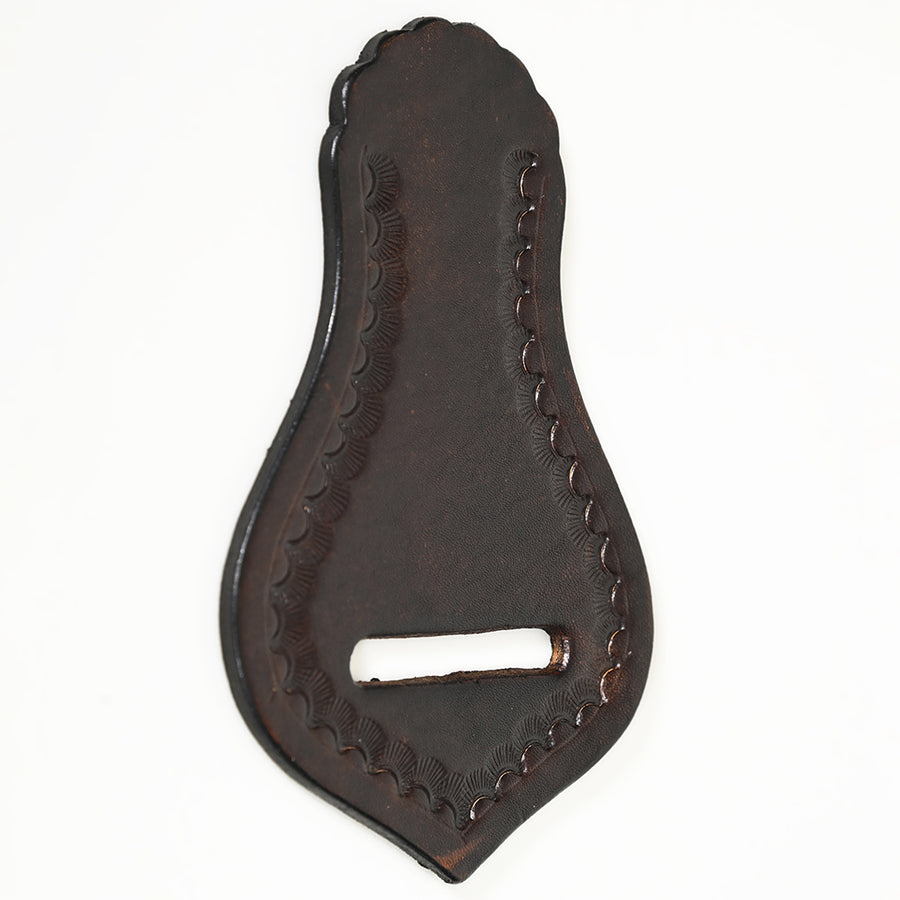 HILASON Western Horse Saddle Repair Cinch Genuine Leather Girth Holder