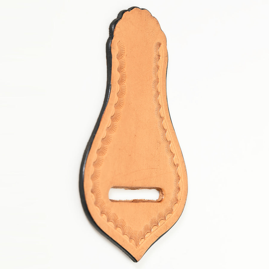 HILASON Western Horse Saddle Repair Cinch Genuine Leather Girth Holder