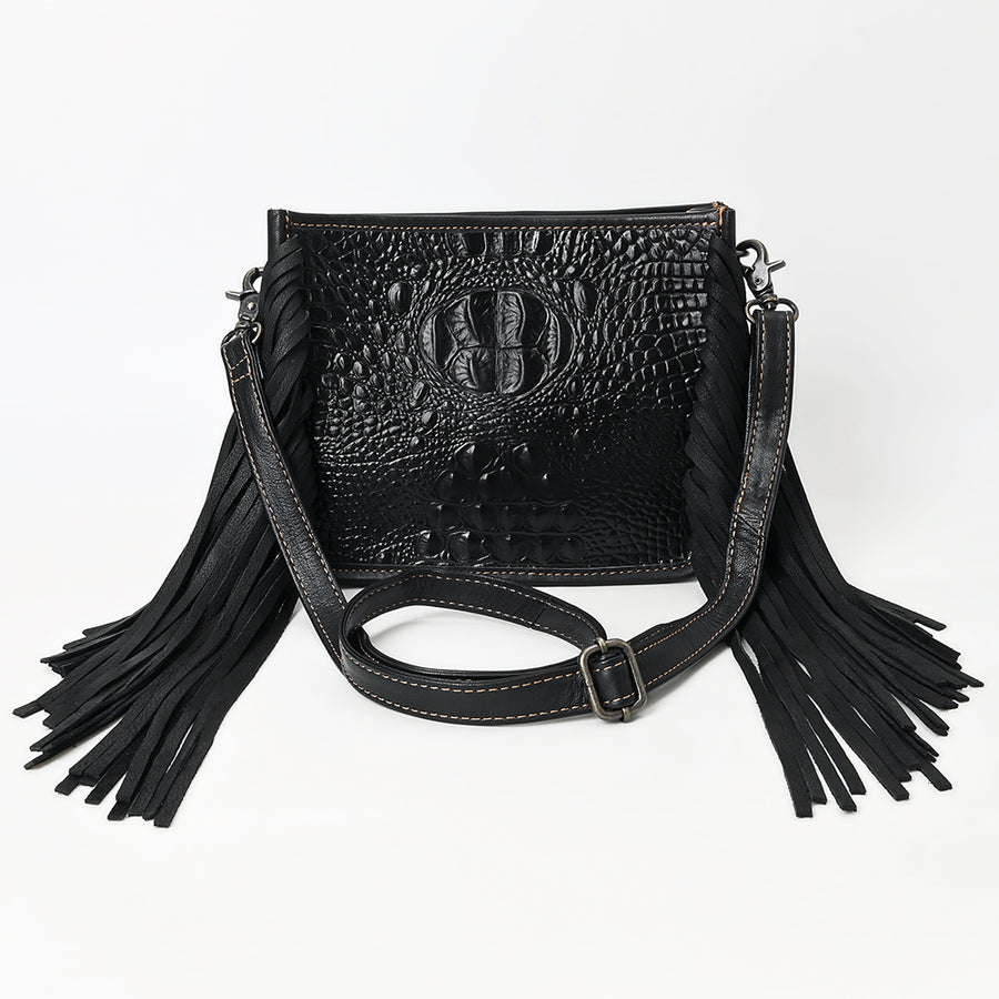 American Darling Small Crossbody crocodile leather Full Grain Genuine Western Women Bag Handbag Purse | for Cute