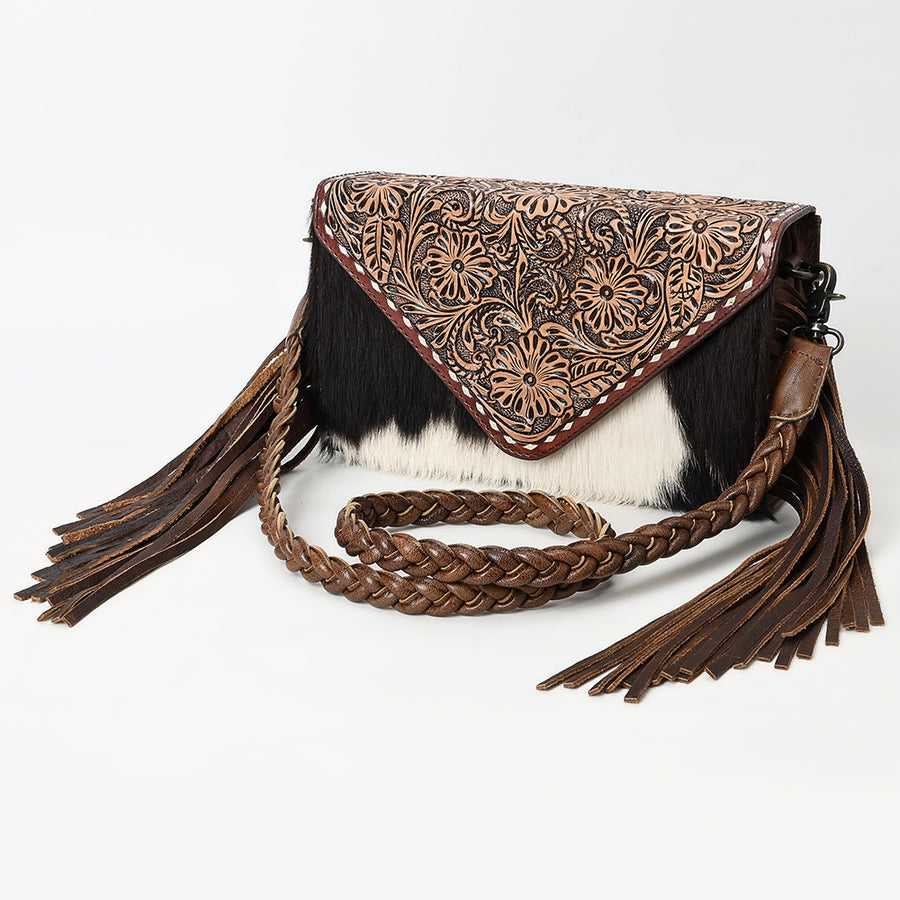 ADBG1582B American Darling Envelope Genuine W. Leather Women Bag – by Hilason – Cowboy and equestrian accessories