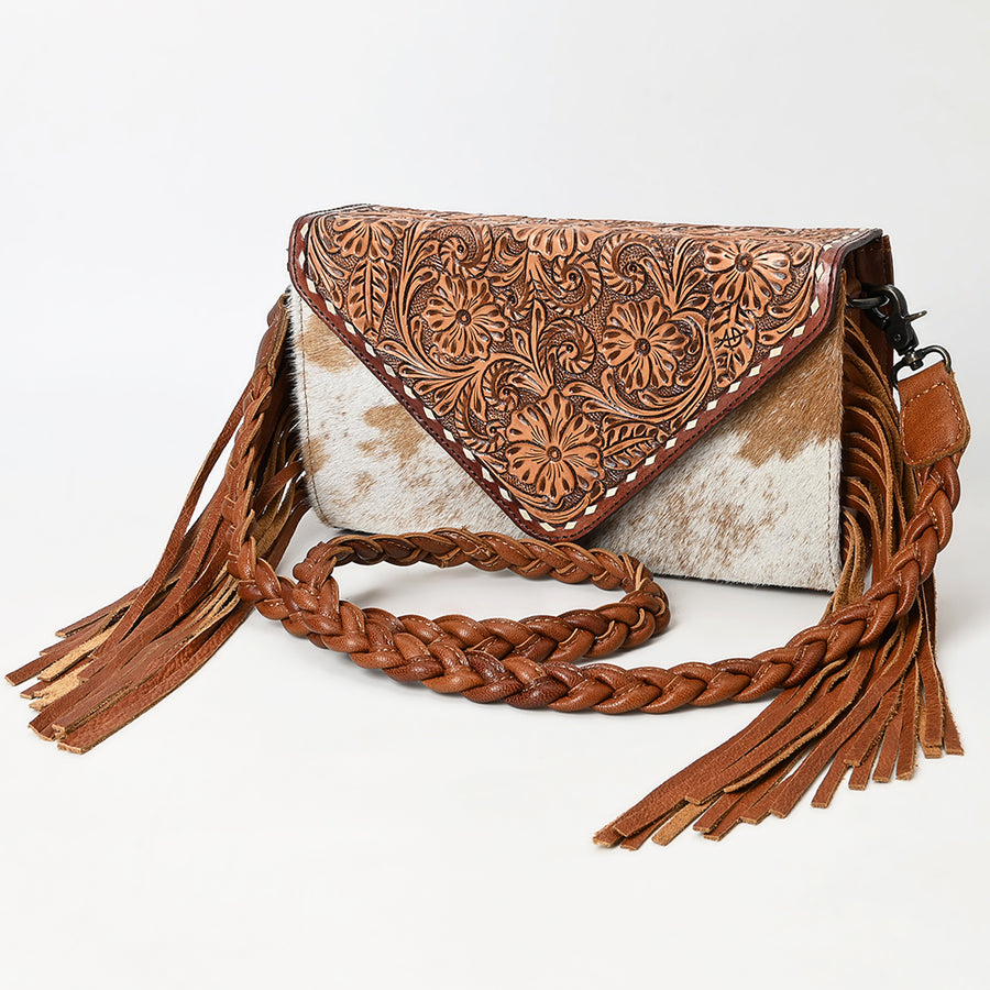 ADBG1582C American Darling Envelope Genuine W. Leather Women Bag – by Hilason – Cowboy and equestrian accessories