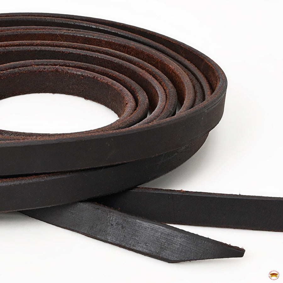 HILASON Western Genuine Leather Horse Split Reins | Riding-Reins Reining-Reins Heavy-Duty-Rein