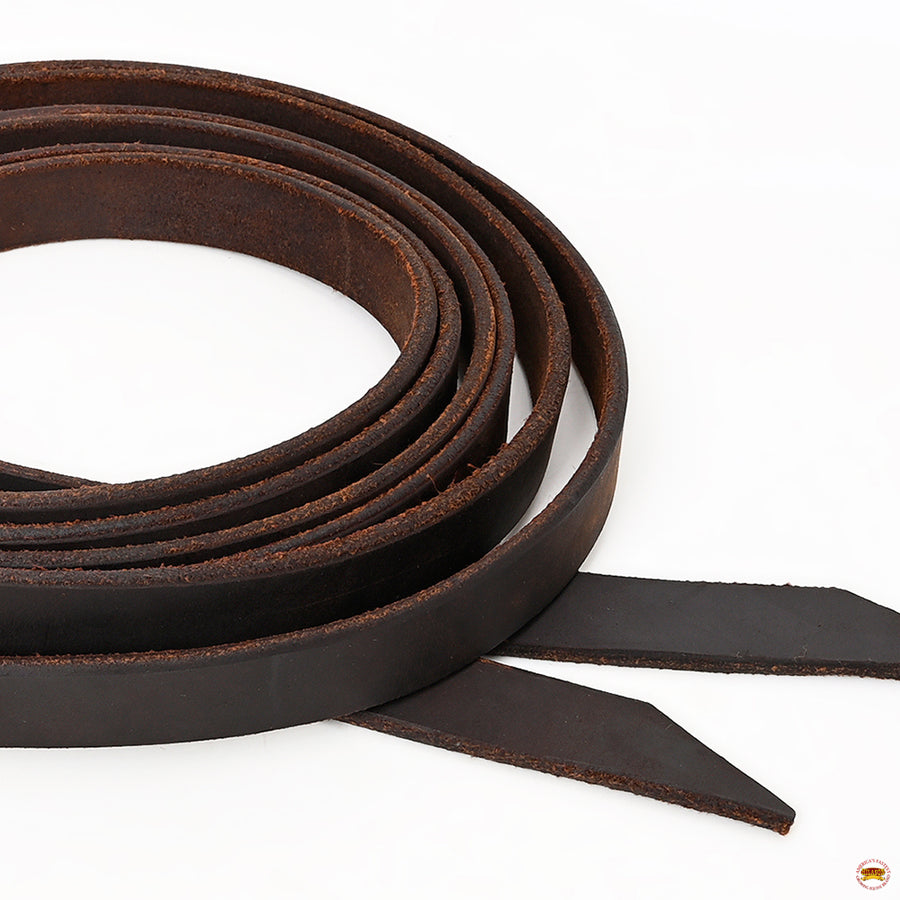 HILASON Western Genuine Leather Horse Split Reins | Riding-Reins Reining-Reins Heavy-Duty-Rein