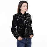 ADDR020 Denim Women shirt Jacket  Dress Tunic Ladies Girl Top