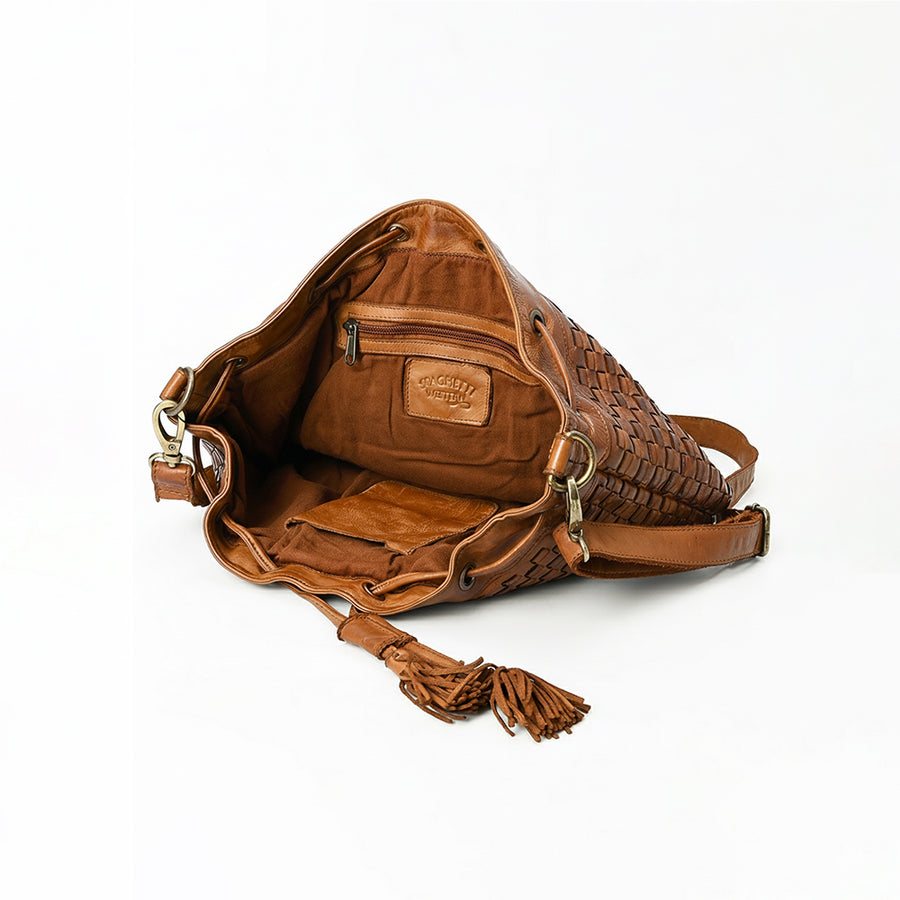 SWL105 Bucket Genuine Leather women bag western