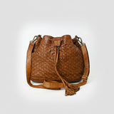 SWL105 Bucket Genuine Leather women bag western