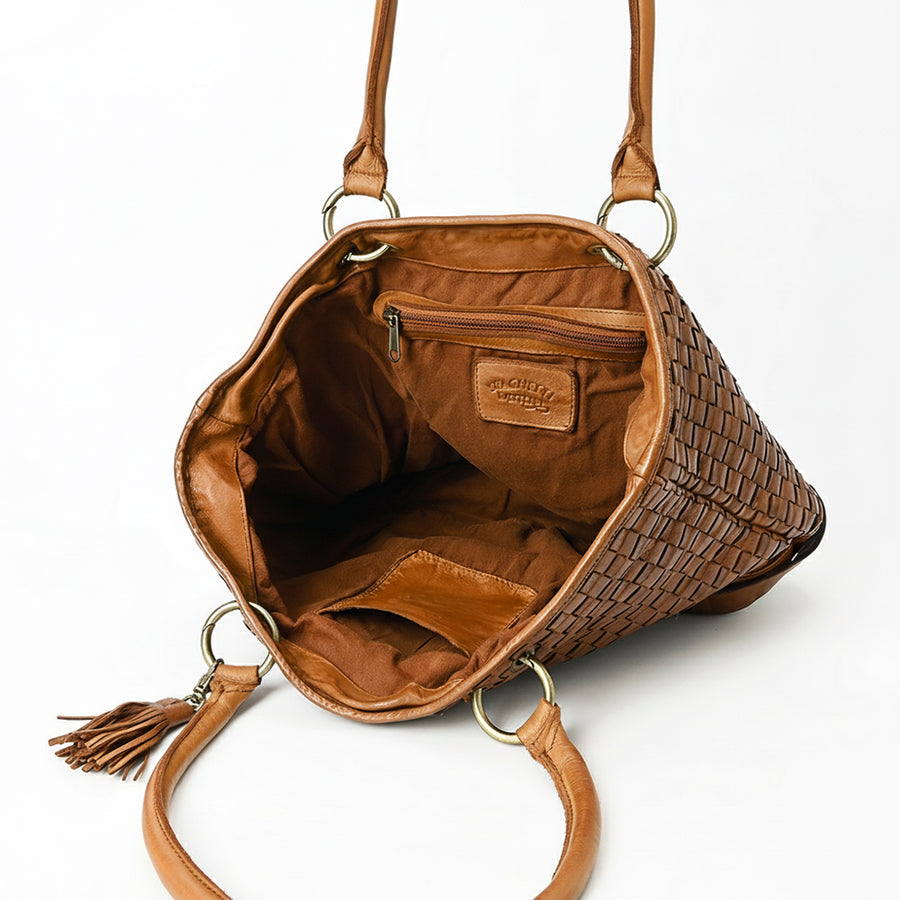 SWL114 Tote Genuine Leather women bag western