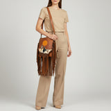 American Darling Messenger Genuine Leather Women Bag Western Handbag Purse | for Cute