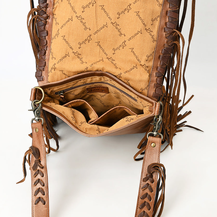 American Darling Messenger Genuine Leather Women Bag Western Handbag Purse | for Cute