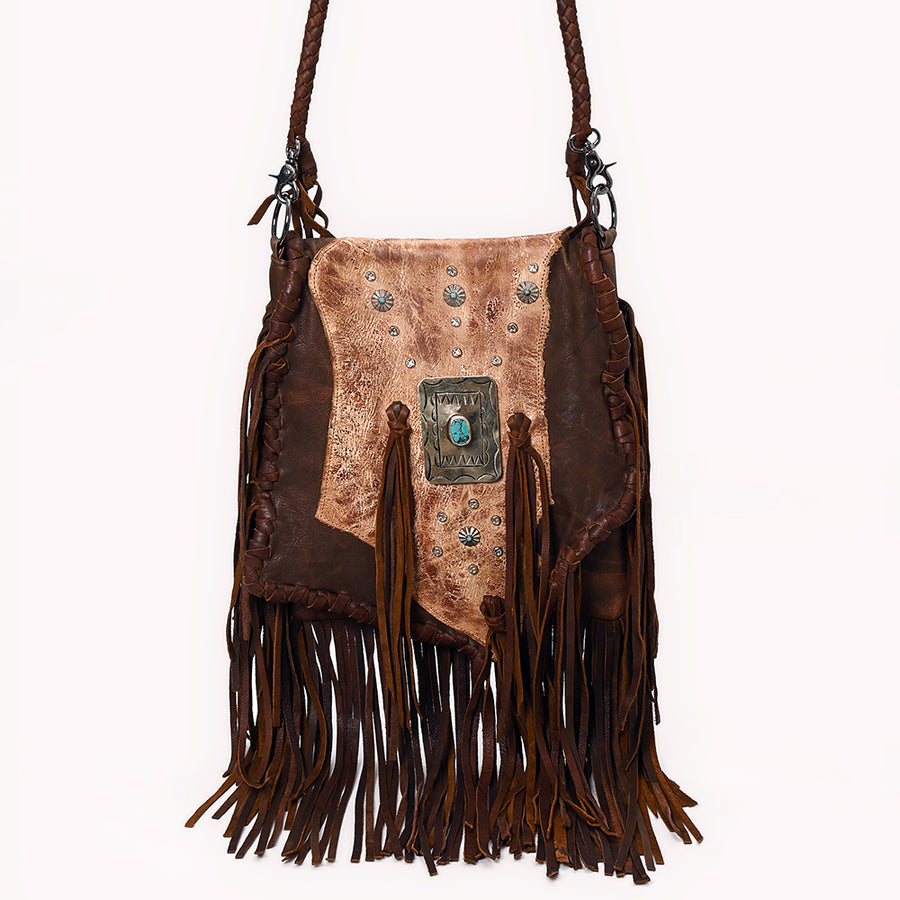 American Darling Messenger Genuine Leather Women Bag Western Handbag Purse | for Cute