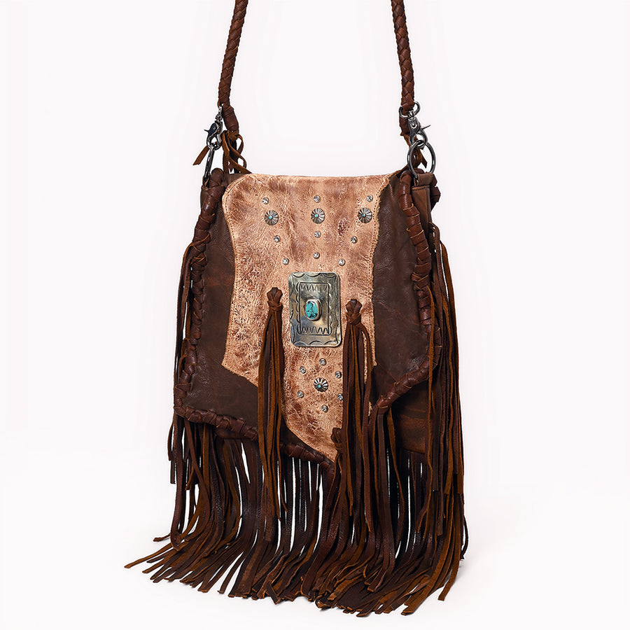 American Darling Messenger Genuine Leather Women Bag Western Handbag Purse | for Cute - Uhorse