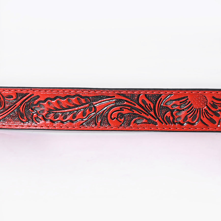Beautifully hand tooled Genuine American Leather Belt Men and Women