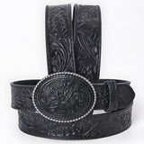 Beautifully hand tooled Genuine American Leather Belt Men and  Women