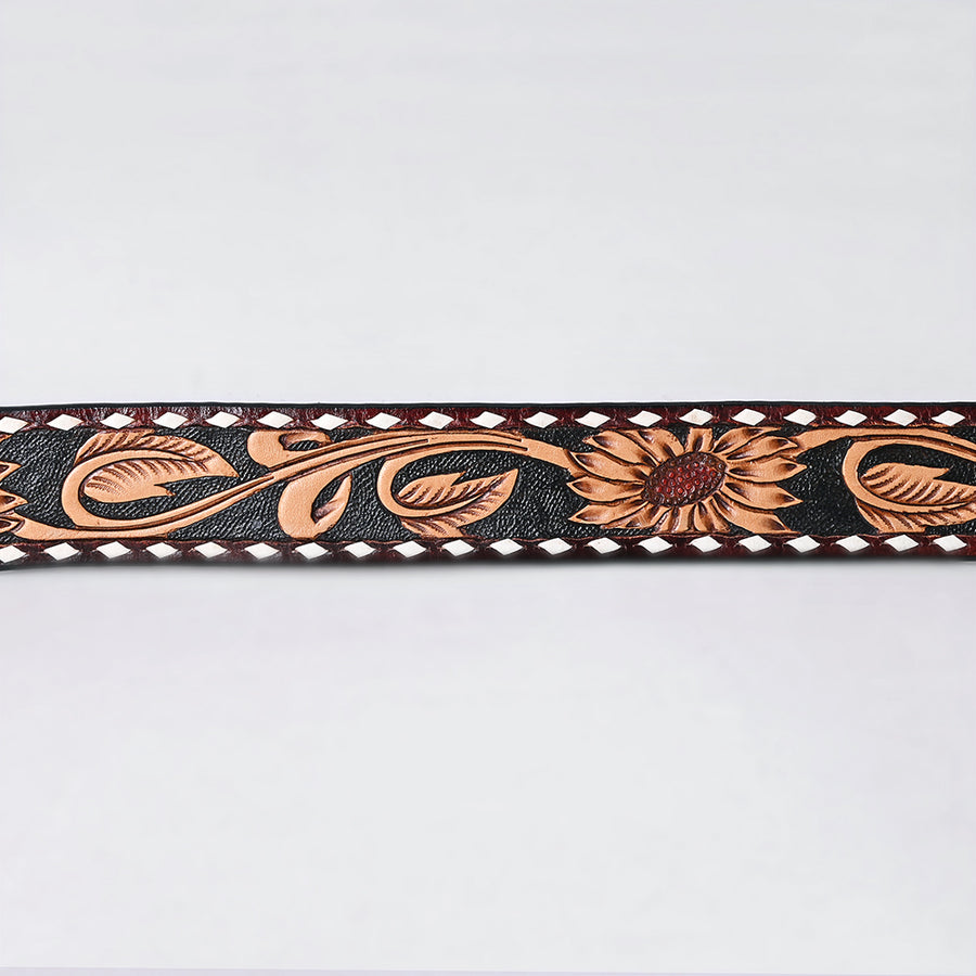 American Darling Beautifully Hand tooled Leather Unisex Belt| Western Belt | Handcrafted