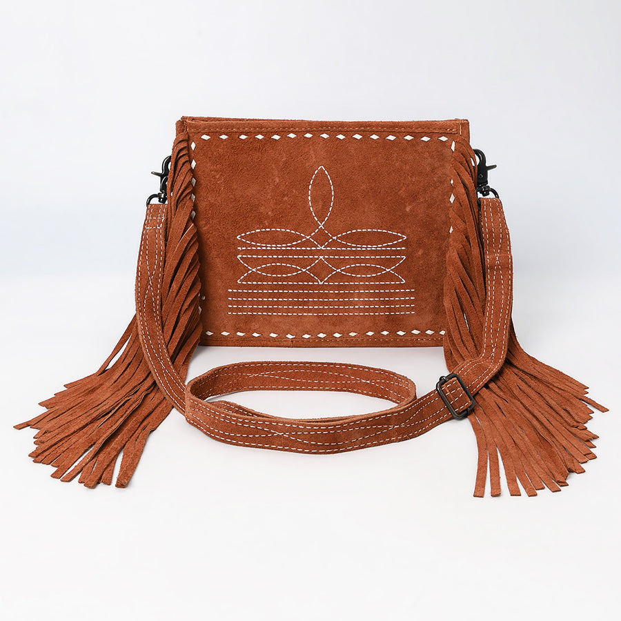 American Darling Cross Body Full Grain Genuine Leather Women Bag Western Handbag Purse | Crossbody for Cute