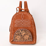 American Darling Backpack Hand Tooled Genuine Leather Women Bag Western Handbag Purse