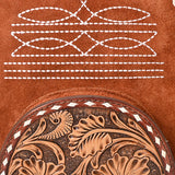 American Darling Backpack Hand Tooled Genuine Leather Women Bag W.