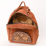 American Darling Backpack Hand Tooled Genuine Leather Women Bag Western Handbag Purse