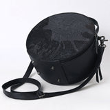 American Darling Canteen Crocodile Embossed Genuine Leather Women Bag Western Handbag Purse