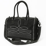 American Darling Genuine Suede Leather women bag western handbag purse