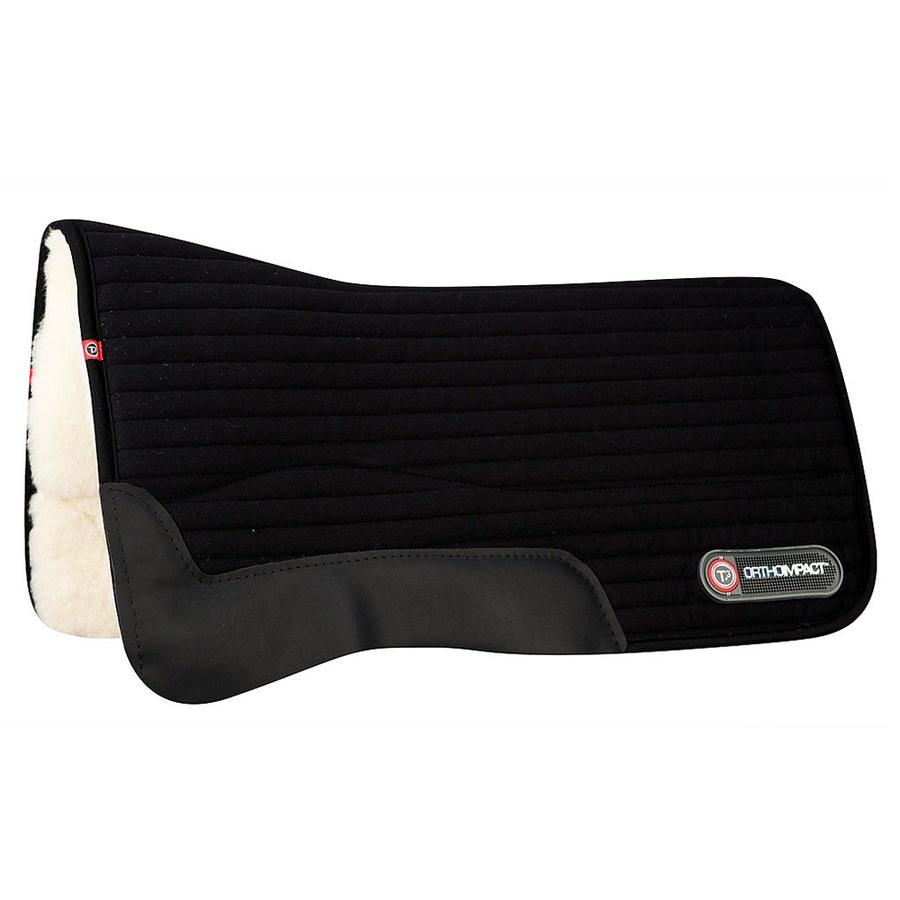 32 X 32" Toklat W. All Purpose Matrix Ortho Saddle Pad For H. Black – by Hilason – Cowboy and equestrian accessories