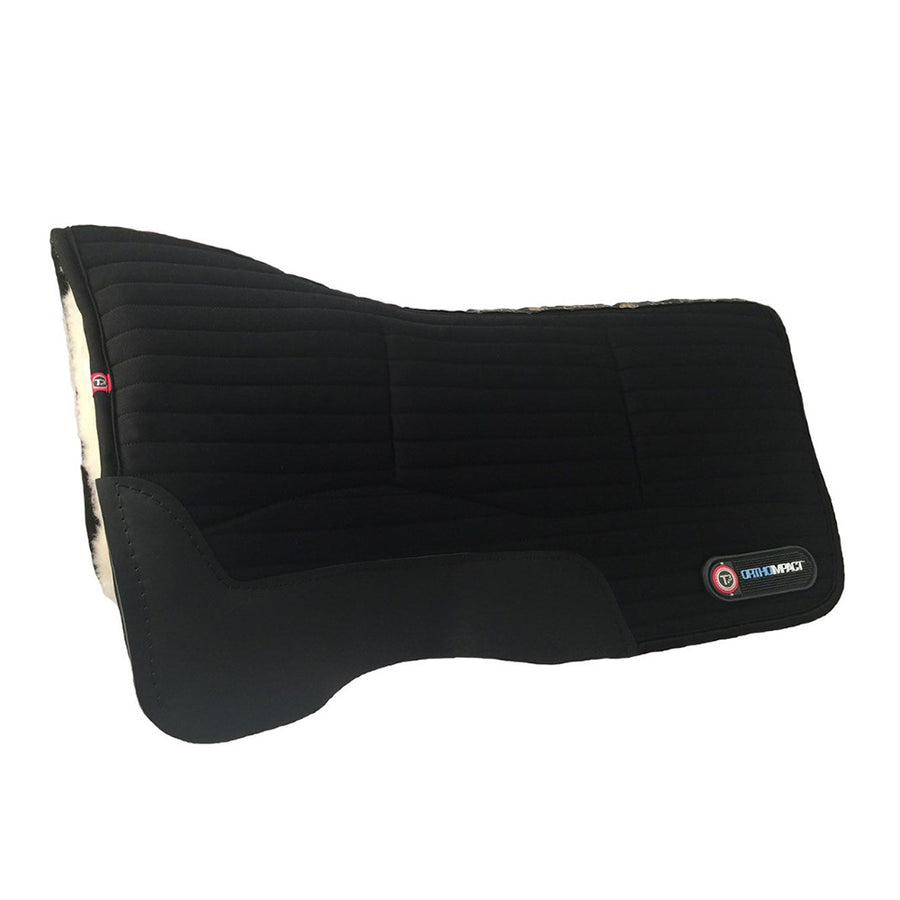 Toklat W. H. T3 Matrix Shimmable Performance Wool Ortho Impact Saddle by Hilason – Cowboy and equestrian accessories