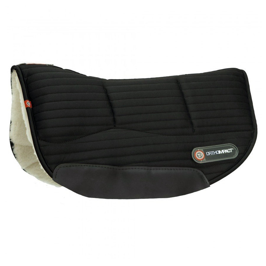 Toklat W. H. T3 Matrix Round Skirt Wool Back Ortho Shim Saddle Pad by Hilason – Cowboy and equestrian accessories