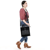 American Darling Tote Genuine Suede Leather women bag western handbag purse