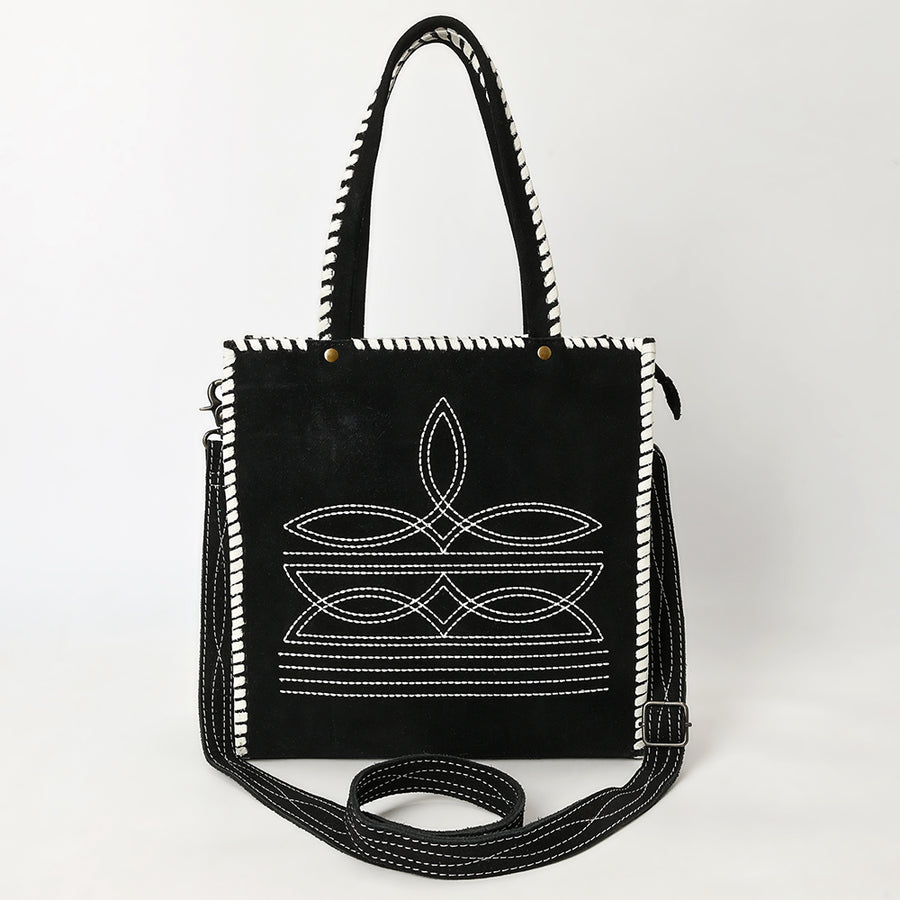 American Darling Tote Hand Tooled Genuine Suede Leather Women Bag Western Handbag Purse| Bag| Travel