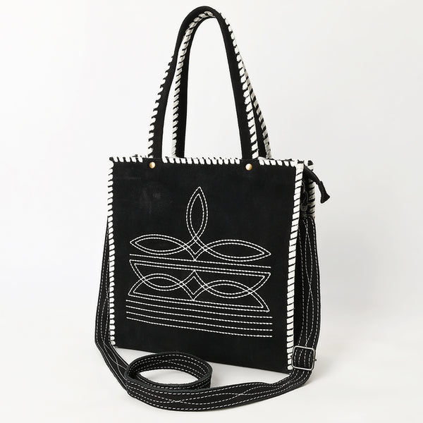 American Darling Tote Genuine Suede Leather women bag western handbag purse - Uhorse