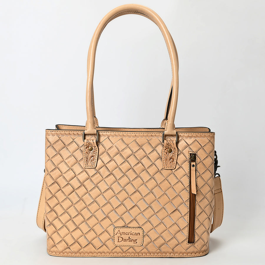 American Darling Tote Hand Tooled Genuine Leather Women Bag Western Handbag Purse | Travel Bags College Casual