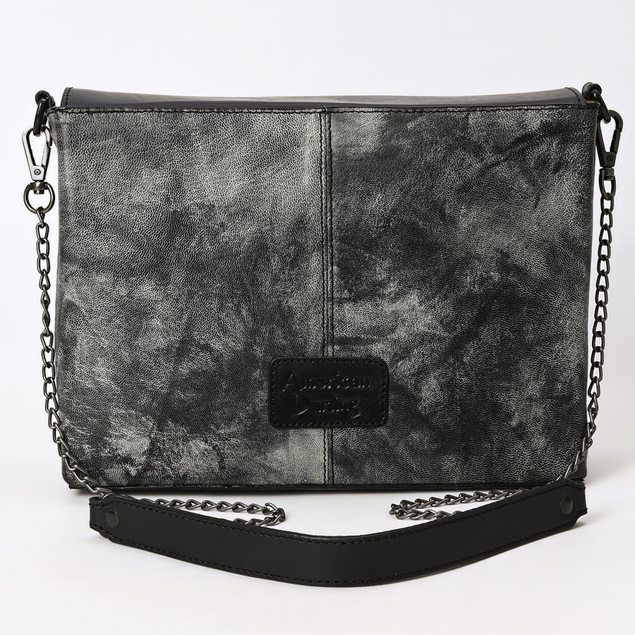 American Darling Envelope Hand Tooled Hair-On Genuine Leather Women Bag Western Handbag Purse | for