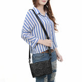 American Darling Small Crossbody Beautifully Hand Tooled Genuine