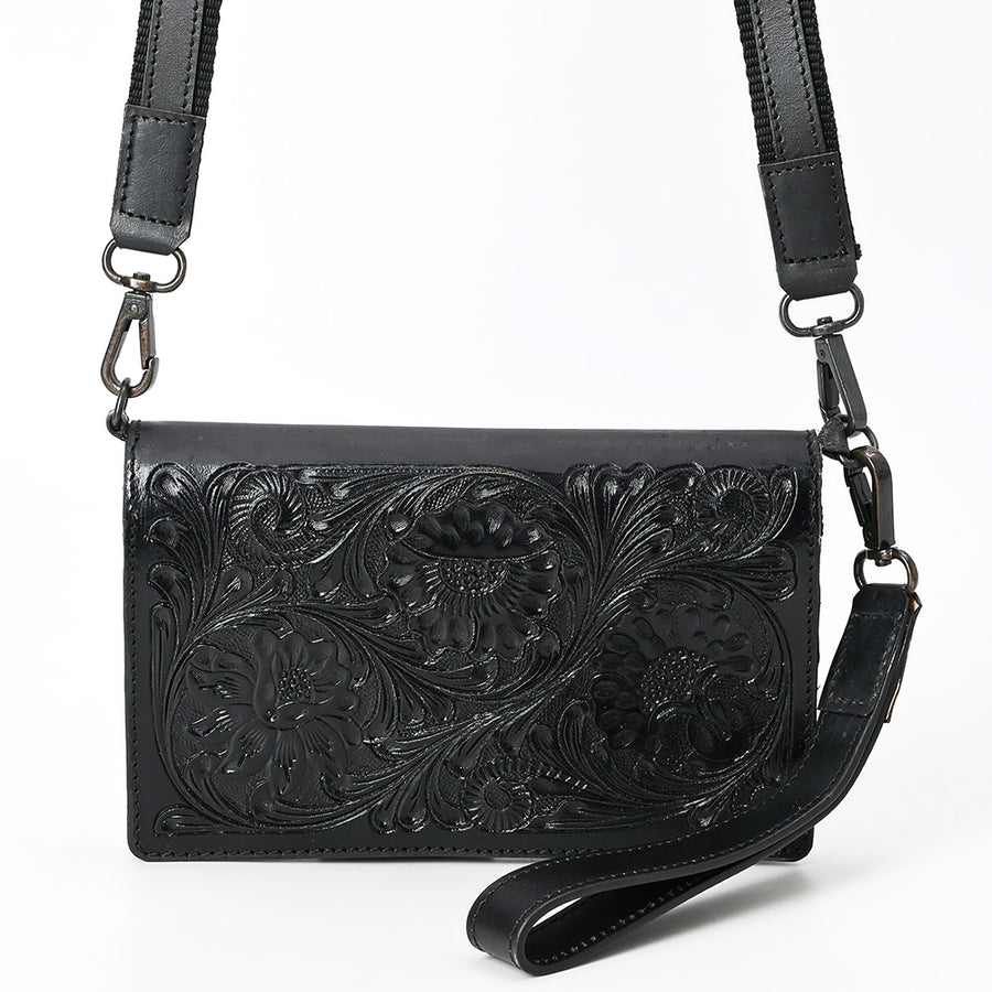 American Darling Wallet Beautifully Hand Tooled Genuine Leather Women Bag Western Handbag Purse | Handbags