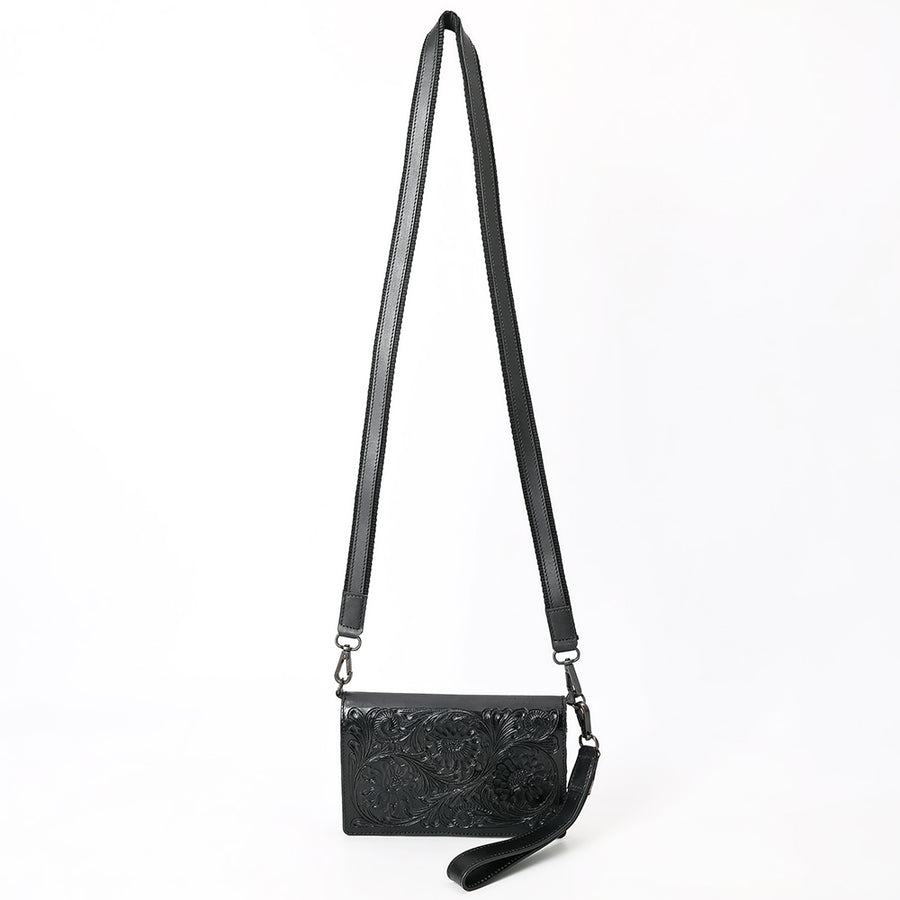 American Darling Wallet Beautifully Hand Tooled Genuine Leather Women Bag Western Handbag Purse | Handbags