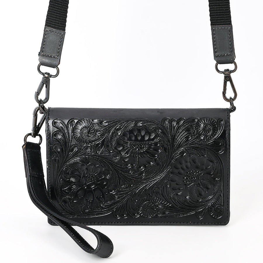 American Darling Wallet Beautifully Hand Tooled Genuine Leather Women Bag Western Handbag Purse | Handbags